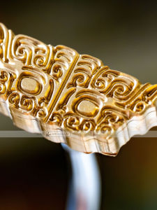 Traditional Chinese Style Copper Cake Mold for Baking DIY Kitchen Cooking Tools Early Ancient Pancakes Home Baking Tools