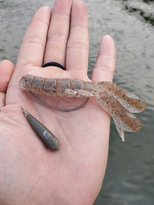 Original O.S.P Self-Advancing Shrimp Lure 3.5 Inches Soft Bait for Fishing in Reservoir Ponds Streams Lakes And Rivers