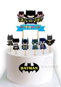 TOPER KARAKTER MURAH / DECORASI CAKE / HIASAN KUE ULANG TAHUN TUSUK / ETALASE 2