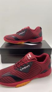 Sepatu Badminton Pria Wanita Maroon Terbaru Premium
