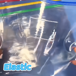 (READY STOCK) Fail Zip Lutsinar A4 Transparent Student Kids Zipper File Bag Stationery Storage Waterproof 学生考试文件袋拉链透明收纳袋