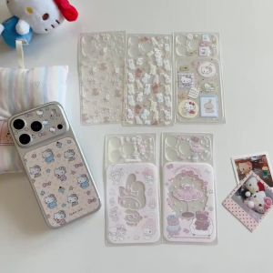 Sanrio | 1PCS Cartoon Sanrio Hello Kitty Melody Frosted Back Protective Film For iphone 17 Pro Max 17 Pro Full Screen Protector Phone