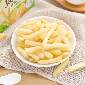 Six Boxes Calbee Jagabee Snacks Light Salt Flavored Puffed Food Leisure Small Snacks Chinese Manufactured Potato Chips