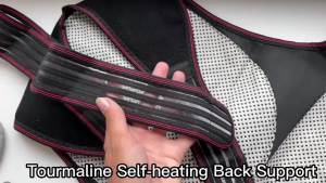 Áo Giữ Nhiệt Tourmaline Tích Hợp Nam Châm Chấm Liệu Pháp Châm Cứu Giữ Ấm Lâu Dài Thoáng Khí Hỗ Trợ Vai