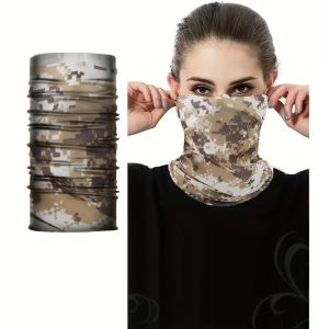 WRELS | Mặt Nạ Chống Nắng Mùa Hè Ice Silk UV Protection Mặt Nạ Chống Nắng Thoáng Khí Cho Câu Cá Tập Luyện Thể Thao Đạp Xe - Kiểu Bandana