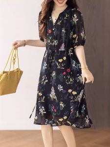 DAIXIANGFEIZI | Đầm Voan Hoa Hè