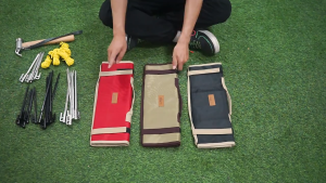Camping Tent Canopy Assembly Tool Kit Set : The new favorite for outdoor camping with a portable storage bag that makes it easy to set up!