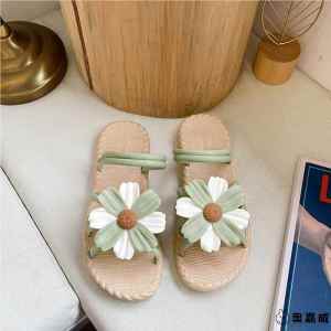 Roman Sandals for Women Ins Trendy Fashion Outwear 2024 New Arrival Summer Shit Feeling Thick Sole Two-Way Wear Beach Slippers
