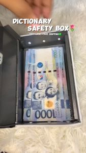 Deli Vault Alloy Steel Cash Box Key Password Safe Box Secret Safety Storage Box