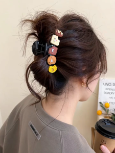 SUNSHINE HE038 JEPIT RAMBUT MODEL  LUCU SIMPUL  PREMIUM IMPORT KOREA/Jepian Rambut /Jepitan Rambut Wanita Import Kekinian /Jedai Besar Jepitan Jumbo/kep Rambut