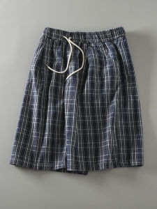 Quần Jeans Nam Ống Thẳng Rộng Mùa Hè Mới Phong Cách Nhật Bản Cổ Điển Quần Denim Dập Nhãn Thoải Mái Thường Ngày Quần Áo Nam