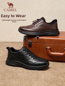 CAMEL | Business Comfortable Soft Sole Leather Shoes Men