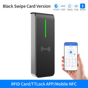 AN90/AN90F TT-LOCK Access Control Machine Bluetooth APP Management RFID Reader M1 13.56Mhz Remote Control Unlock Door Open