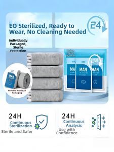 Independent Packing Portable Disposable Daily Discard No Wash Seamless Oversize Travel Briefs Cotton