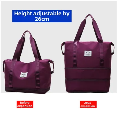 MIRUIDUO | Foldable Travel Bag Large Capacity Fitness and Maternity Storage Shoulder Bag