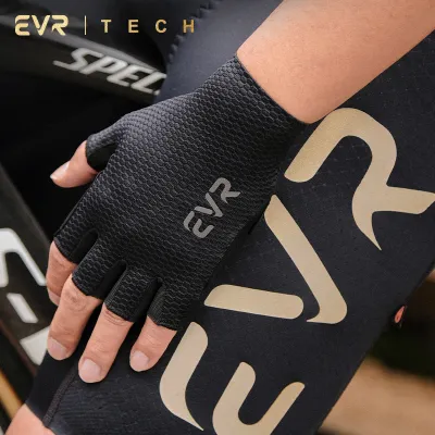 evr | ถุงมือปั่นจักรยานนิ้วสั้นกันกระแทก