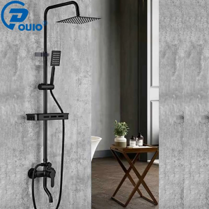 Bathroom shower set 304 stainless steel 4 in 1 high quality hot and cold shower set shower with faucet
