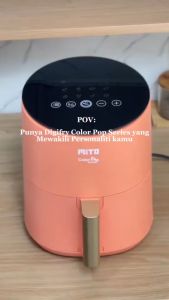 Mito Air Fryer Color Pop Series AF7 Low Watt 35 Liter | Mitochiba Airfryer Digital Touch Screen