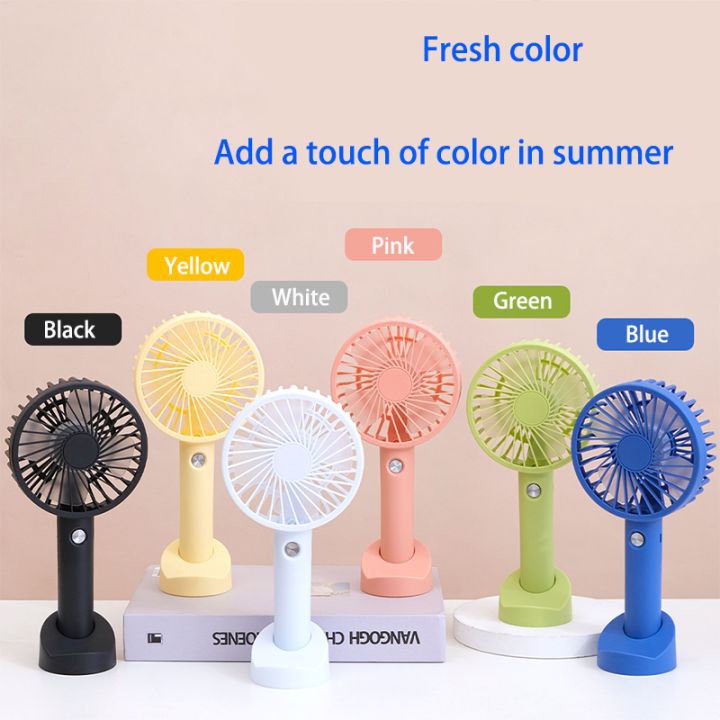 Mini Fan Kipas Small Cooling Handy Desk Home Office  FanTable USB Rechargeable Portable Fan