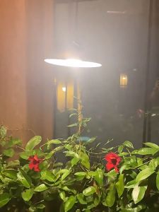 Warmtaste Led Solar Hanging Light 3M Cable Waterproof Automatic Sensor Outdoor Indoor Split Light 1/2 Head Ceiling Lamp Garden Residential Courtyard Stall Decoration Lighting太阳能室内外分体灯