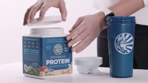 Sunwarrior Warrior Blend Plant Based Pea Protein Chocolate | วอริเออร์เบลนด์ โปรตีนจากพืช คีโต กลูเตนฟรี