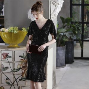 Banquet evening dress womens new magic beads short dress party dress fairy Department
