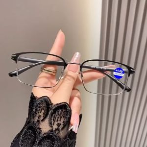 Dairona Eyewear ‖ Kacamata Photocromic ‖ Kacamata Baca ‖ Bisa Request Minus Plus Prog Cyl ‖ Fashion Pria Wanita Elegan ‖ Bentuk Kotak ‖ TR-90 & Metal Ringan ‖ 2809