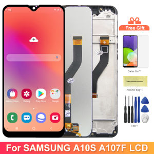 6.2 A10S Screen With Frame for Samsung Galaxy A10S A107 A107F A107M A107F/DS Lcd Display Touch Screen Digitizer Display Parts