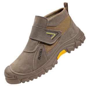 GUYISA | Welding Safety Shoes Anti-Smash Anti-Puncture Heat-Resistant Fire-Resistant Steel Toe