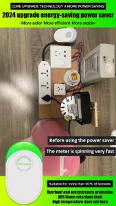 【24 hour shipping】save electricity device household electrity saving box power factor saver power saving device electricity saver electricity power saver device home save power energy saving device省电王
