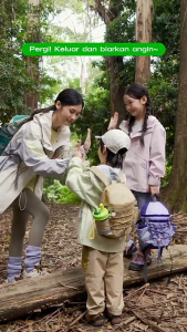 YHOME shukiku - Tas mendaki Little Pioneer Backpack/Adventure Childrens Backpack Hiking bag XMT 6458