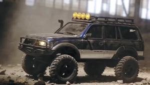 FMS | FMS FCX18 1/18 LAND CRUISER LC80 Remote control four-wheel drive climbing off-road vehicle RC car toy RTR version