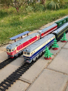EMU High-Speed Rail CRH Harmony Boy and Childrens Toy Artificial Electric Track Steam Dongfeng Small Locomotive Model