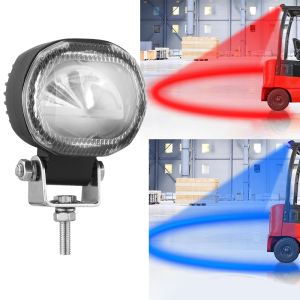 Arc 12V-80V Mini Forklift LED Warning Light Red Blue Light Safety Working Truck Front Back signal 1pc