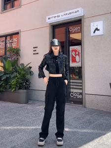 MPJ Overalls straight wide leg pants Cargo Jogger Pants
