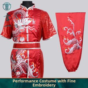 Custom Tailored Embroidered Martial Arts Costume Sparkles