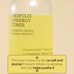COSRX Propolis Synergy Toner 280ml | 72.6% Propolis & 10% Honey Extract | Nourish Calm & Glow Skin | Deep Hydration & Redness Relief