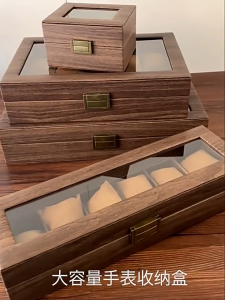 【SG STOCK】Watch Storage Box 2/3/6 Slot Watch Box PU Leather Soft Cushions Watch Jewelry Organizer Display Box Case Protable Travel Watch Case Storage手表盒