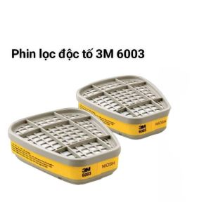 [ tặng nắp ] Phin lọc độc tố 3.M 6003 chứa than hoạt tính lọc hoá chất và bụi bẩn