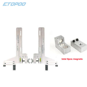 1set elevator rail gauge guide ruler elevator guide ruler Guideway positioning ruler School  board guide ruler