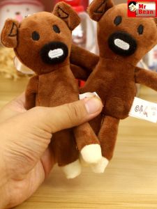 Đồ Chơi Gấu Teddy Mr. Bean Friends Plush Doll Keychain Toy Bear Soft Stuffed Animal Hanging Ornament for All Ages