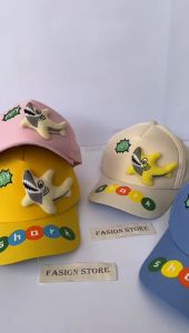 Topi anak boneka ikan hiu shark model import topi anak perempuan lucu topi baseball anak kekinian