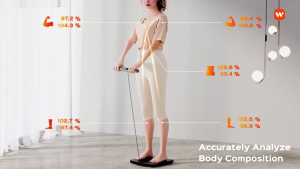 AUTOBOT Smart Scale Pro เครื่องชั่งน้ำหนักอัจฉริยะ 8 อิเล็กโทรด ตรวจได้สูงสุด 28 พารามิเตอร์ รับประกัน 1 ปี