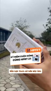 "[Chính Hãng] Giấy Ảnh Nhiệt HPRT Z1 Cho Máy Ảnh Chụp Lấy Liền HPRT Z1 - Chất Lượng Cao"