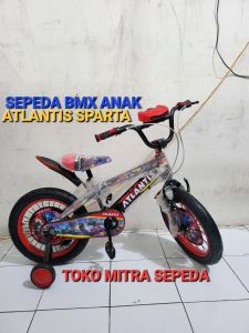 PROMO Sepeda BMX Anak Atlantis Sparta 16 Inch Dengan Lampu dan Musik