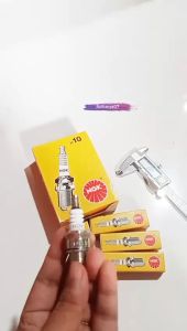 Busi Mesin Potong Rumput 2T BPM6A Busi Chainsaw Senso Simso Busi Mesin Rumput Mini Tiller Isi 10 pcs N.G.K