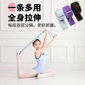 Dance Elastic Band Ballet Latin Dance Pulling Rope Kids Adult Yoga Segment 12 Grid 10 Segment Stretch Band Digital Belt