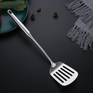 ชุดตะเกียบหุงอาหารแบบทนความร้อน 304 สแตนเลส ด้ามจับแบบมีหัวเข็มขัด ไม่ทำลายหม้อ ชุดเครื่องครัวสำหรับใช้ในบ้าน