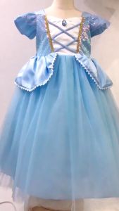 Cinderella Cosplay Costume for Girls - Bithday Party Dress - Fancy Baby Girl Ball Gown