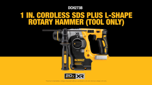 DEWALT DCH273B สว่านโรตารี่ไร้สาย ไร้แปรงถ่าน 20V (เครื่องเปล่า ไม่รวมแบต ชาร์จ) DCH273B